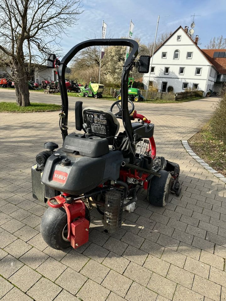 Toro Greensmaster TriFlex 3400 TriPlex Grünsmäher Spindelmäher in Weidenbach