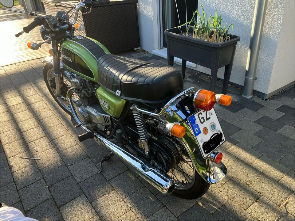 Honda CB200 in Bibertal