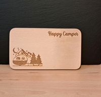 Camper Camping Brotzeitbrettchen Brotzeitbrett Geschenk Gravur Bayern - Kettershausen Vorschau