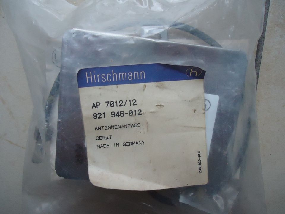 Hirschmann Antennen-Anpassgerät in Originalverpackung in Pegnitz