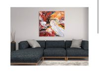 Neu Wandbild ARTE DAL MONDO Leinwand Bild Abstrakt 100x100cm Rot Nordrhein-Westfalen - Medebach Vorschau