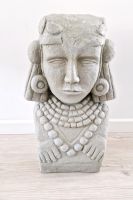 Deko Figur Garten Mexiko Maya 50 cm Ethno grau Beton Stein Optik Nordrhein-Westfalen - Krefeld Vorschau