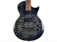 ESP LTD EC-200QM Black E-Gitarre Schwarz Single Cut Les Paul Hessen - Linsengericht Vorschau