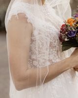 Brautkleid von Monica Loretti in Ivory nude, Gr.38/40, Hochzeit Hessen - Willingshausen Vorschau