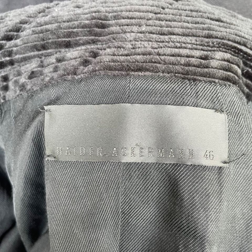 Haider Ackermann Schwarzer Double-Layered Blazer Jacket Jacke in Berlin