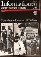 Infomationen politischen Bildung Deutscher Widerstand 1933-45 243 Baden-Württemberg - Neuenstadt Vorschau