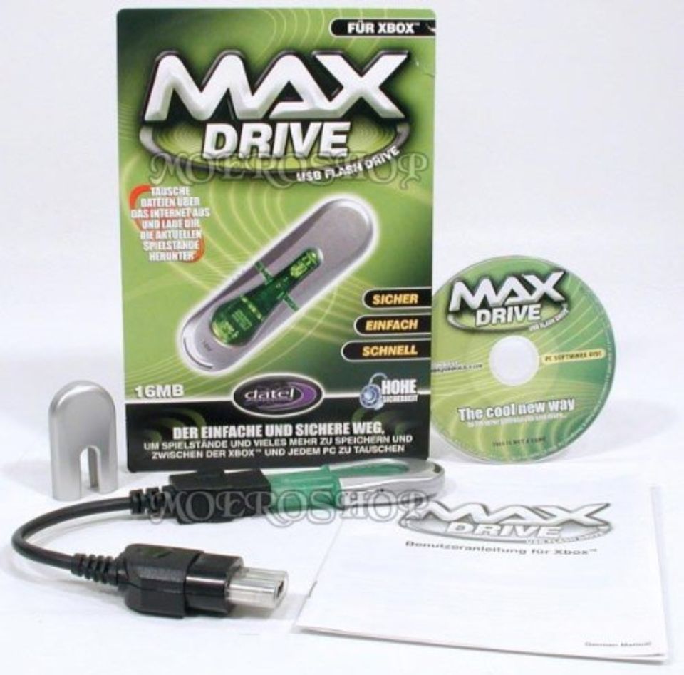 Xbox Classic Max Drive USB Stick Maxdrive Flash Adapter Memory SD in Köln