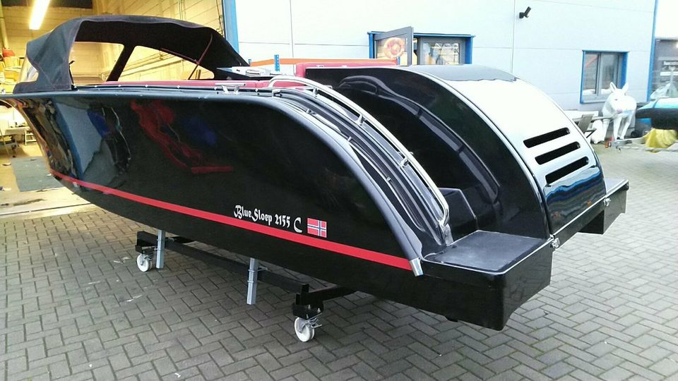 NEU Sportboot Tender Blue Sloep 2155 Sloepen mit 60 PS Suzi in Wesel