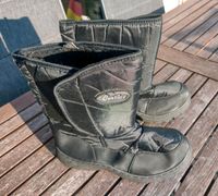 NEUE Winterstiefel gefüttert schwarz Gr. 41 mit Klettverschluss Saarland - Saarlouis Vorschau