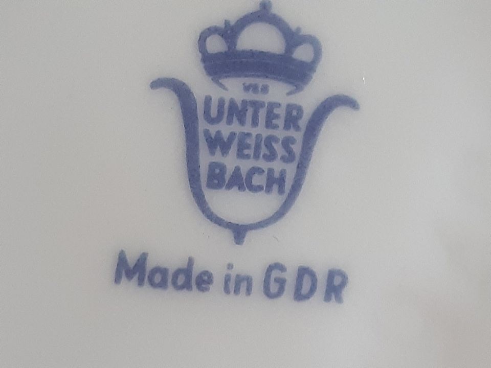 alte Vase Motiv Berlin „Berlin Wahrzeichen“ Unterweißbach DDR in Berlin