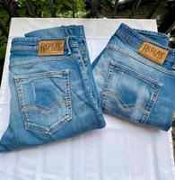 2x Jeans Replay WILLBI Herren 34/32 superSlim stonewashed blau Hamburg-Nord - Hamburg Hohenfelde Vorschau