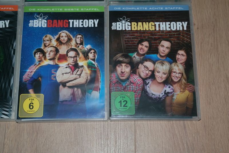 Staffel 1-8 von The BIG BANG Theory wie neu in Drensteinfurt