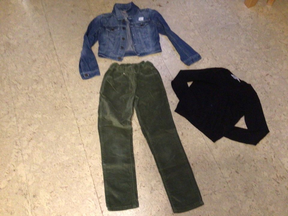 Hose Cordhose Jeansjacke Weste Gr.140 in Kohlberg Oberpfalz