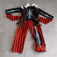 Kostüm Größe 116 Skelett evtl Pirat Halloween Nordrhein-Westfalen - Herzebrock-Clarholz Vorschau