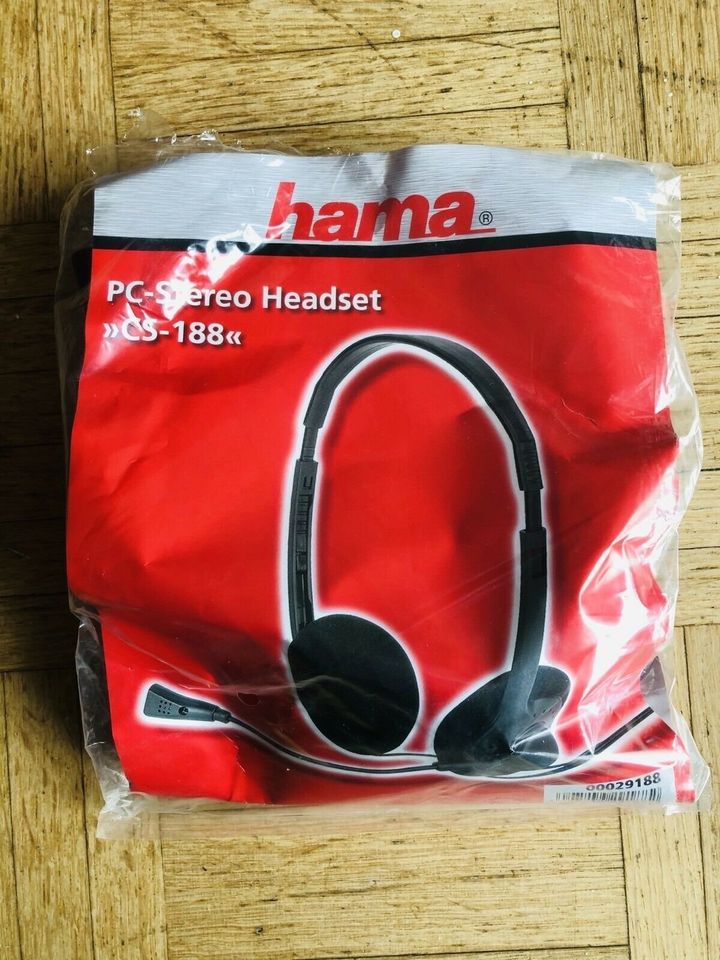 Hama PC-Headset CS-188 Stereo in Tangstedt