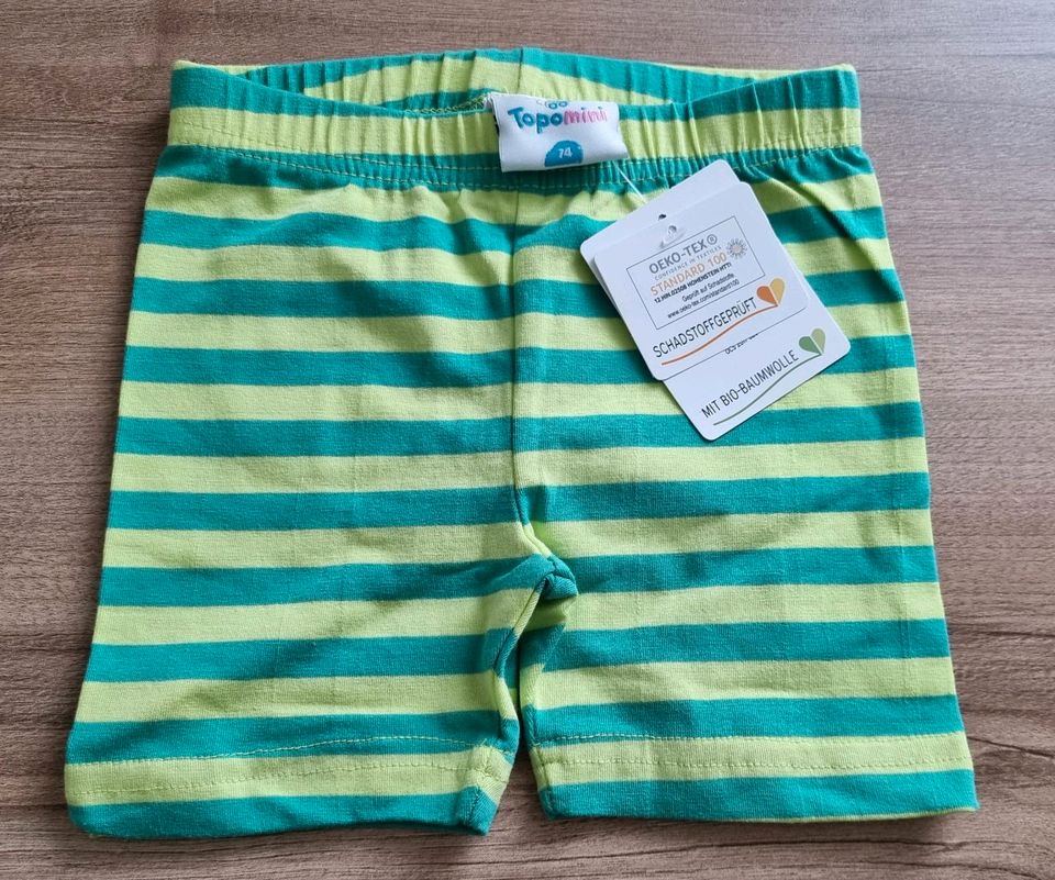 Kurze Hosen von Topomini *neu* Gr. 74 in Bad Rappenau