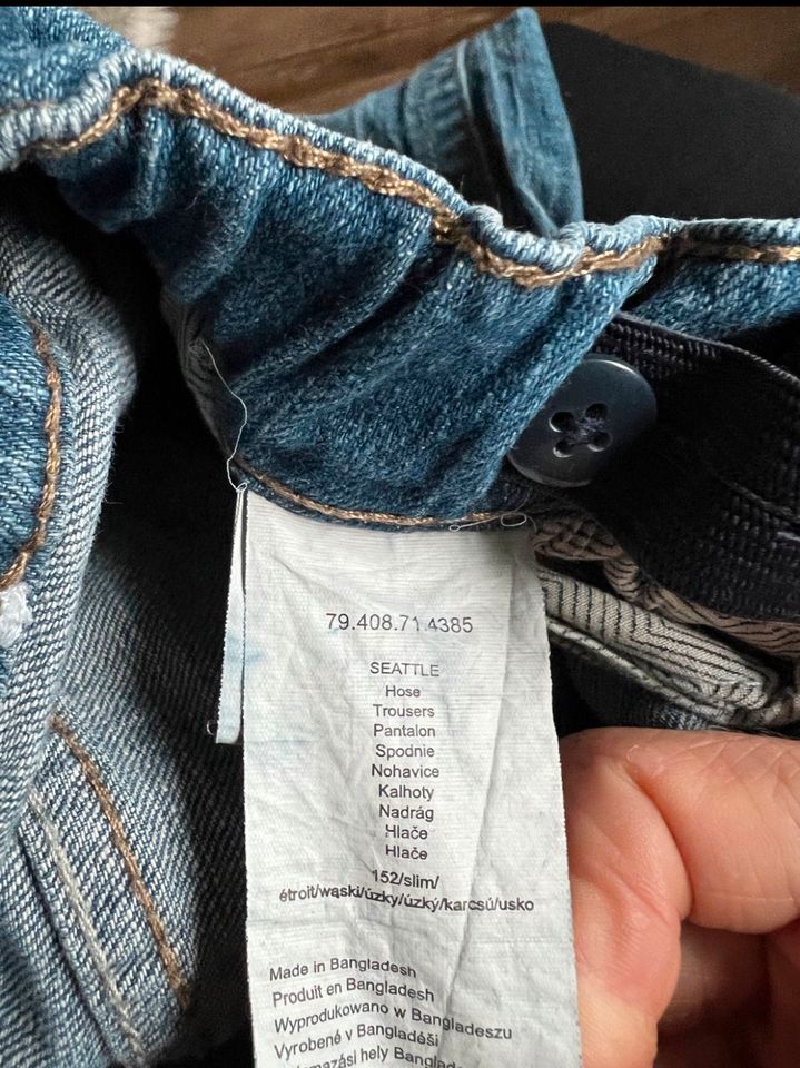 S.Oliver slim Jeans Hose Größe 152 wie neu in Bremervörde