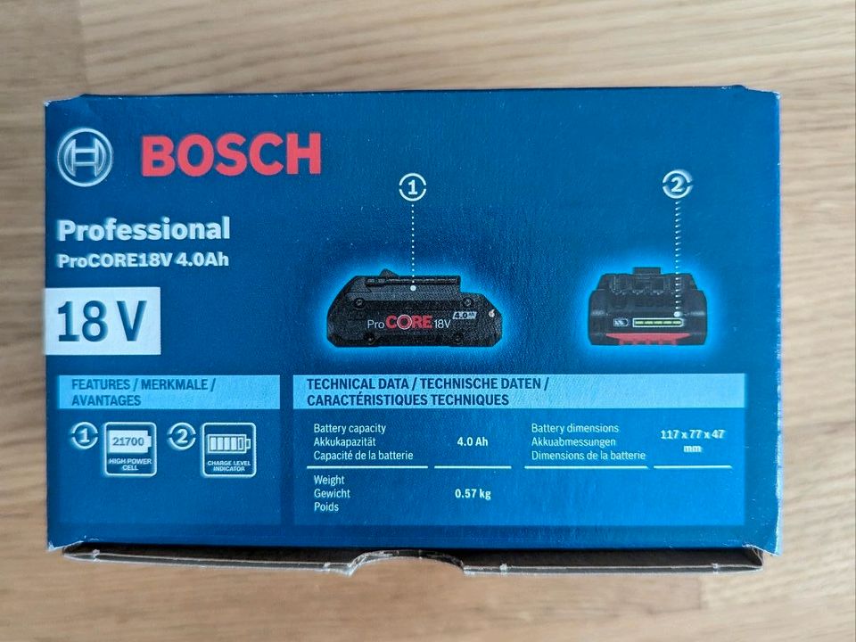 Bosch Professional ProCore 18V 4.0Ah Akku Neu&OVP in Köln