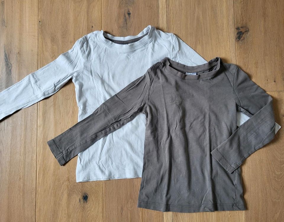 2 Langarmshirts Gr. 116 in Heiligenmoschel