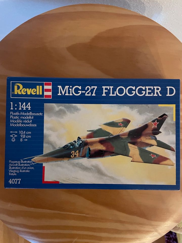 Revell MiG 27 Flogger D 1:144 Nr 4077 Modellbau in OVP Top in Gemünden a. Main