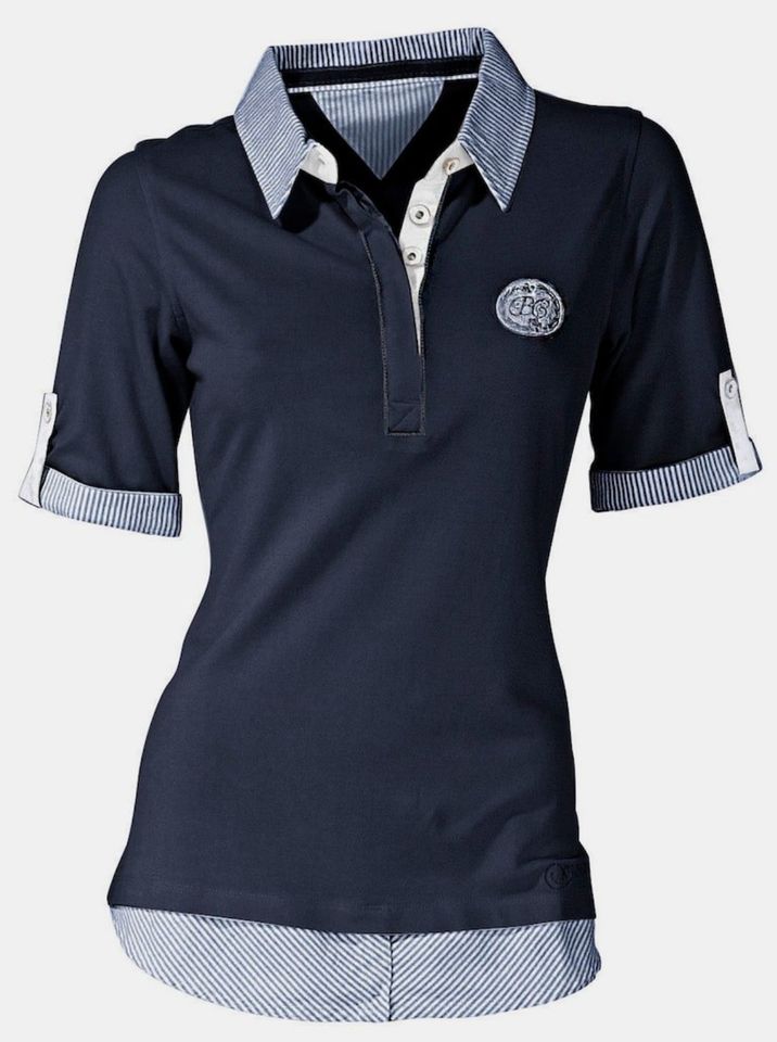 Damen Poloshirt Marine Größe 42 NEU in Stuttgart