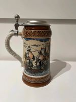 Bierkrug mit Skizze Meer und schiffe Baden-Württemberg - Buggingen Vorschau