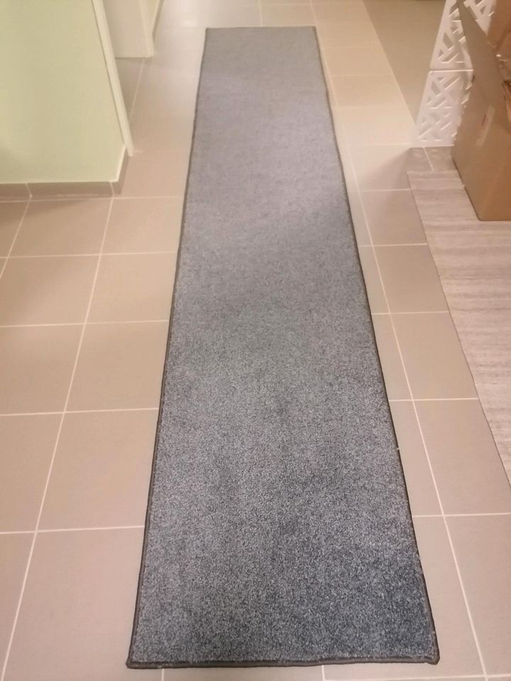 Läuferteppich 300cm x 60cm dunkelblau in Cremlingen