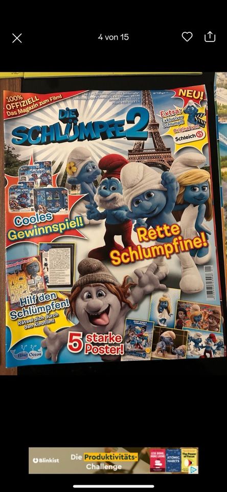 Die Schlümpfe Zeitschriften in Grevesmuehlen