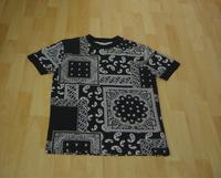 DRYKORN T-Shirt ANTON Paisley-Muster - S - Stretch - Schwarz Nordrhein-Westfalen - Lage Vorschau