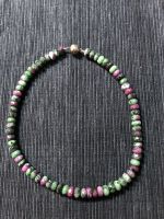 Halskette mit facettierten Rubin-Zoisit-Perlen NEU! Mitte - Tiergarten Vorschau