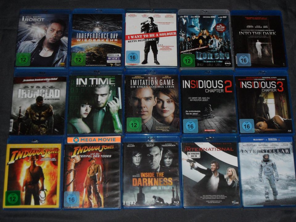 ✨ blu-ray Filme F +G +H +I +J +K +L +M ✅ Versand & Abholung ✅ in Ludwigshafen