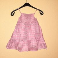 Mädchen Kleid rosa mit Muster Gr. 98 Topolino Sachsen - Reinsdorf Vorschau