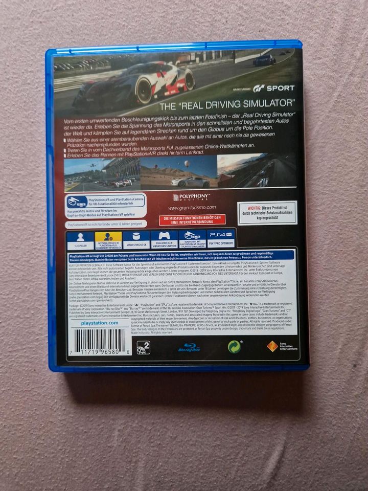 Gran Turismo PS4 Spiel in Neuwied