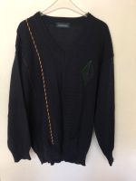 Vintage Strickpullover Strickpulli Hoodie Sweater dunkelblau Nordrhein-Westfalen - Salzkotten Vorschau
