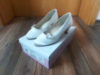 Rainbow Club Josephine 37,5 Brautschuh Ivory Satin Pumps Hochzeit Sachsen-Anhalt - Elbingerode (Harz) Vorschau