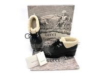 nieKeshop Gucci Harlem Boots Stiefelette 37,5 Leder Studs Nieten Nordrhein-Westfalen - Olpe Vorschau