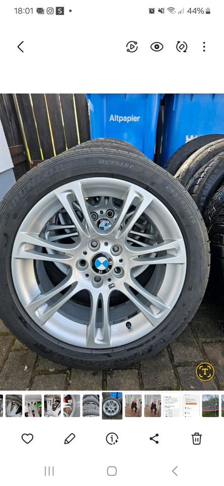 BMW F11 Reifen mit originalen Felgen in Marburg