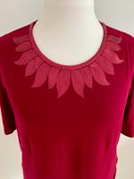 Shirt von Ulla Popken in rot mit Pailletten Gr 42/44 Niedersachsen - Verden Vorschau
