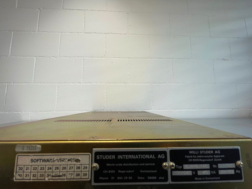 Studer DSP Telefon Hybrid Typ 5.918.140 Nr 104 in Hilzingen