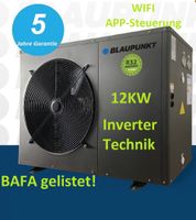 Wärmepumpe Blaupunkt Monoblock Luft/-Wasser 12kW R32 Wifi + App Steuerung A+++, Heizen/Kühlen Nordrhein-Westfalen - Beckum Vorschau