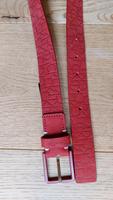 Calvin Klein Damen Gürtel Leder Ledergürtel ROT Gr. 80 cm - TOP Schleswig-Holstein - Escheburg Vorschau