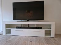 Weißer TV Schrank/Sideboard hochglanz Niedersachsen - Diepenau Vorschau