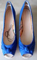 Neu, Keilpumps,Espadrilles,Peeptoes,Gr. 40, blau,Plateau Rostock - Dierkow Vorschau