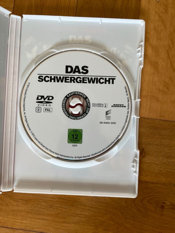 Film DVD Das Schwergewicht wNEU in Leingarten