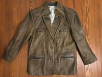 Oktoberfest Trachten Leder Blazer Jacke Lederblazer Gr. 40 Kr. München - Oberschleißheim Vorschau