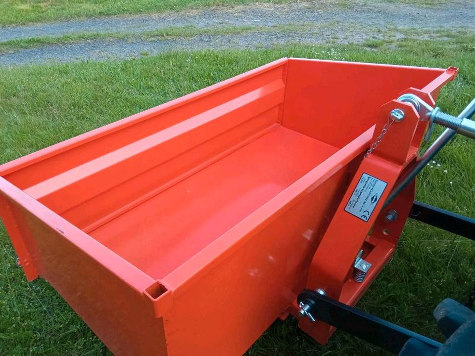 Kippmulde 125cm Kleintraktor Iseki Yanmar Kubota in Bernstadt auf dem Eigen