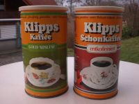 2 Klipps Kaffee Blechdosen für Sammler Hessen - Felsberg Vorschau