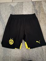 Dortmund shorts kurze hose fussball schwarz gelb puma l Brandenburg - Wustermark Vorschau