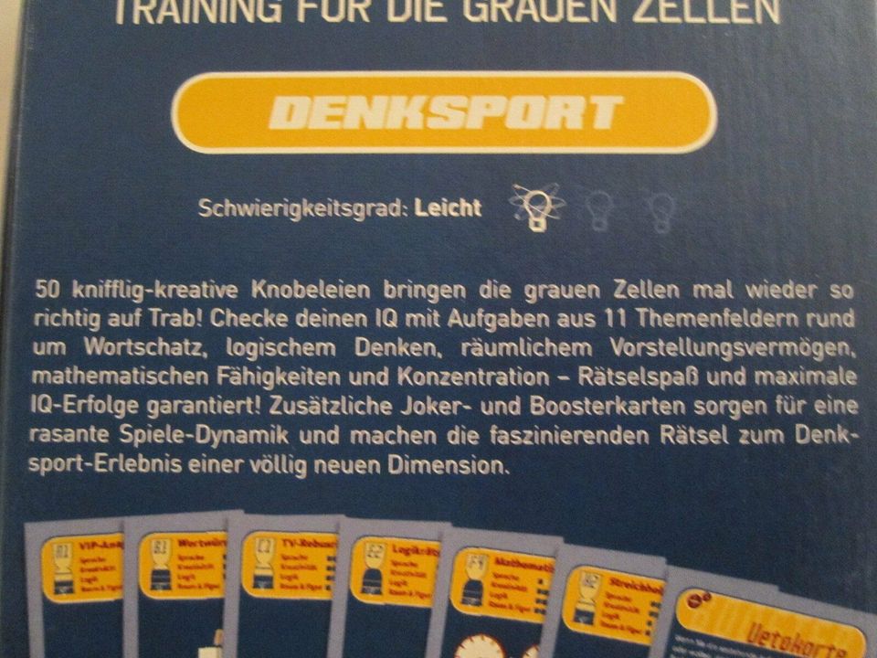 Spiel IQ Trainer Denksport von moses in Dresden