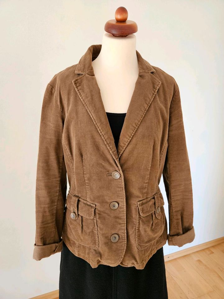 Jacke von Tom Tailor  - Cord Blazer Gr.40 in Neufahrn